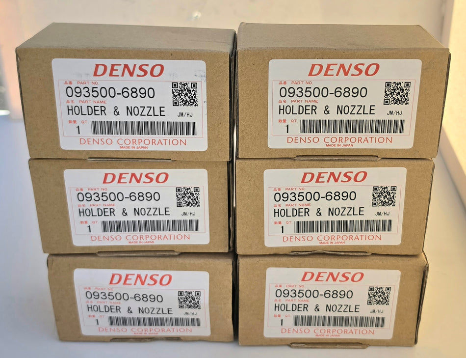 Brand New Genuine 1HZ Injectors suitable for Toyota Landcruiser 105 Series 093500-6890  23600-19075